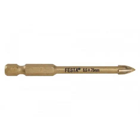 Nejprodávanější 24782 | vrt&aacute;k na sklo a keramiku | pr.6,0mm | FESTA DRILL