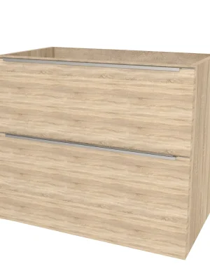 Mereo Mailo, koupelnová skříňka 81 cm, chrom madlo, Multidecor, Dub Bardolino Ověřený