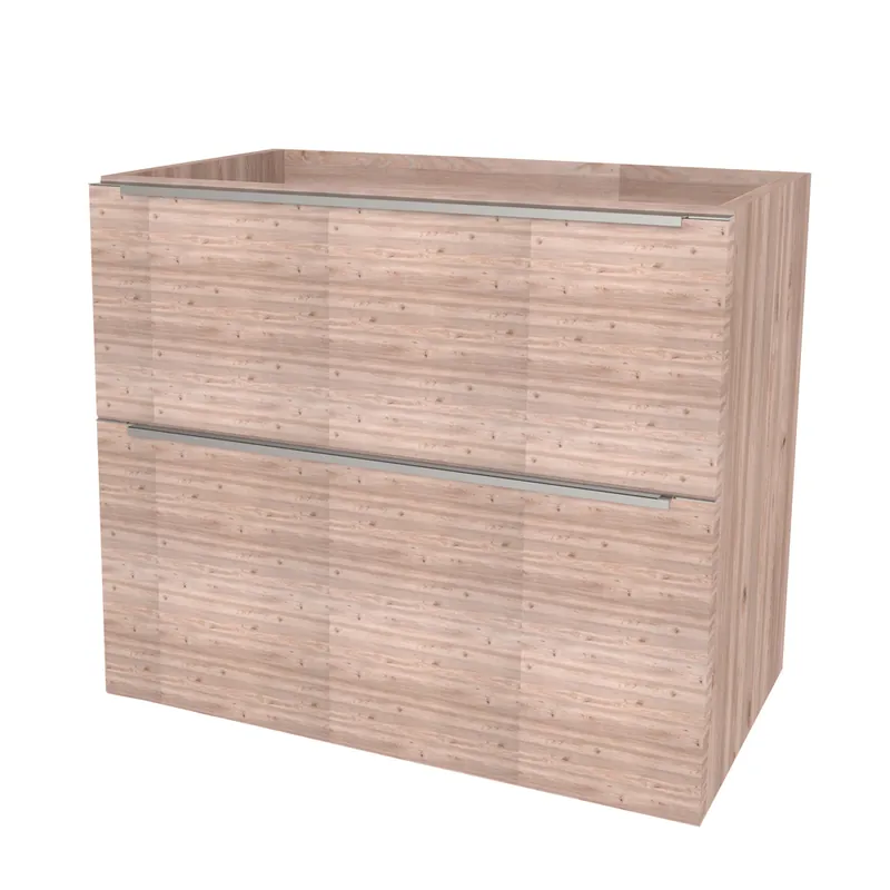 Mereo Mailo, koupelnová skříňka 81 cm, chrom madlo, Multidecor, Dub Nelson Originální