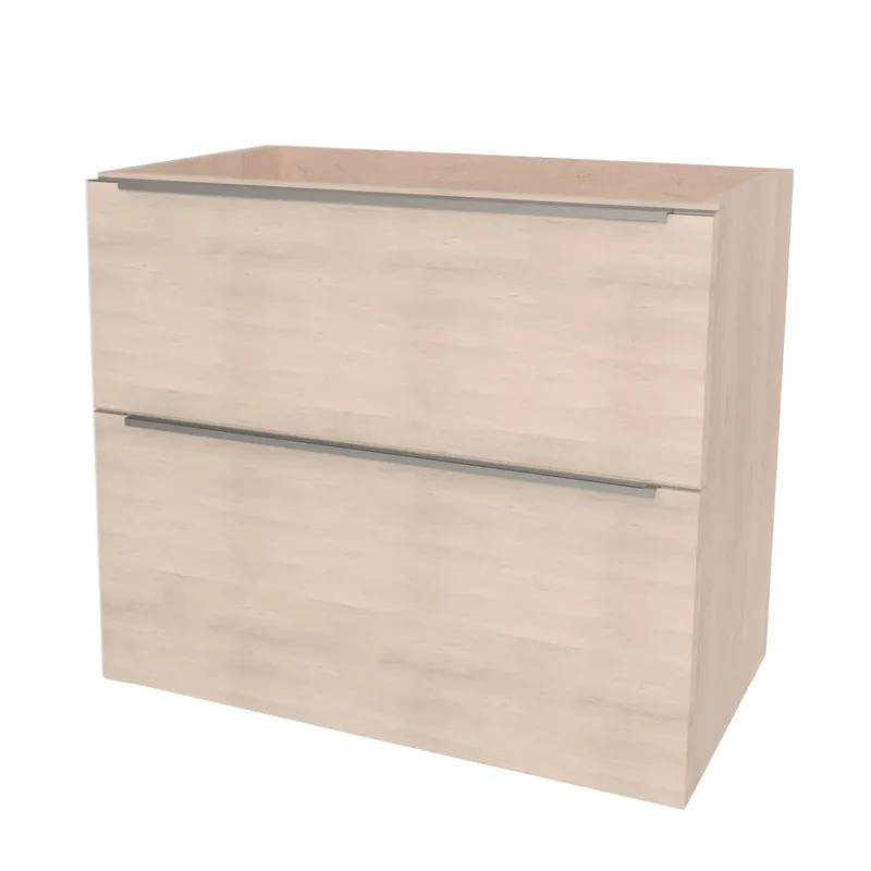 Koupit Online Mereo Mailo, koupelnová skříňka 81 cm, chrom madlo, Multidecor, Dub Patinovaný