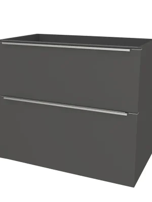 Mereo Mailo, koupelnová skříňka 81 cm, chrom madlo, Multidecor, Šedý diamant Výhodná Nabídka