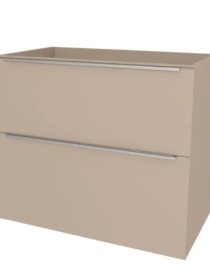 Mereo Mailo, koupelnová skříňka 81 cm, chrom madlo, Multidecor, Šedý kámen Bezpečná Platba