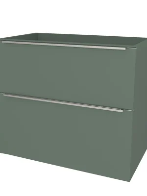 Mereo Mailo, koupelnová skříňka 81 cm, chrom madlo, Multidecor, Zelená Verde Top Prodej