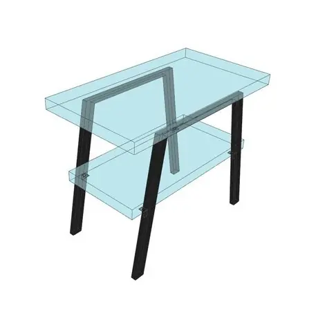 SAPHO | TWIGA | ocelov&aacute; podpěra | 80x67 | čern&aacute; mat | 2ks Novinka