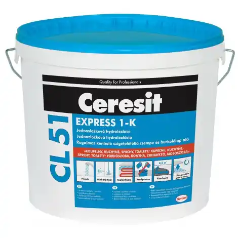 Hit Sezóny CERESIT | CL 51 | EXPRESS 1-K | jednosložkov&aacute; hydroizolace | 2kg