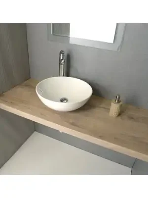 Bezpečná Platba SAPHO | AVICE | deska pod umyvadlo | 100x50x5 | dub ROVER