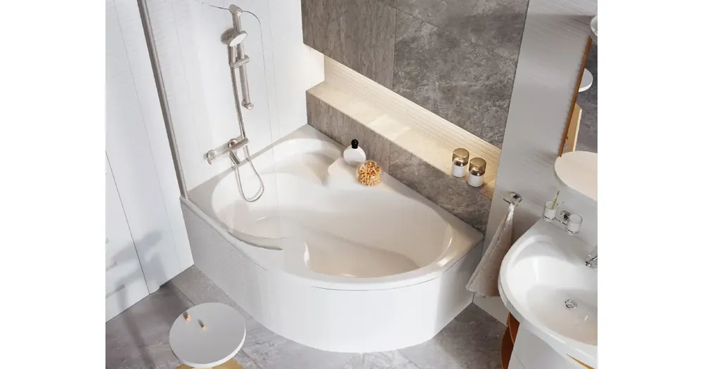 Rychlé Dodání Ravak akrylátová vana Rosa I 140 x 105 L | AKCE Doživotní záruka