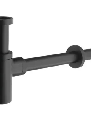 Akce SAPHO | sifon umyvadlov&yacute; | kulat&yacute; | 5/4" pr.32mm | mosaz/čern&aacute; mat