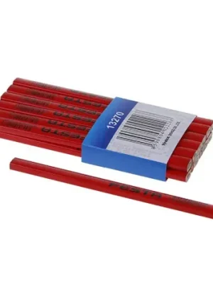 13270 | tužka tesařsk&aacute; | červen&yacute; lak | dl.18cm Omezená Nabídka