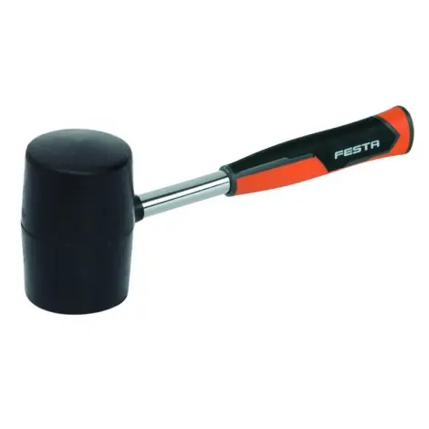 19290 | palice gumov&aacute; | čern&aacute; | 90mm | kovov&aacute; n&aacute;sada | FESTA Akční Nabídka