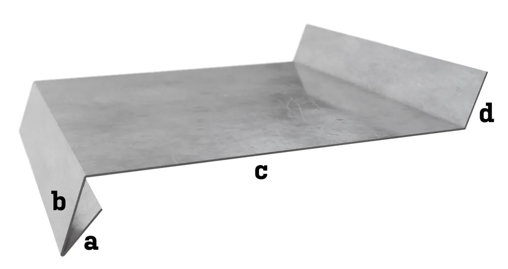 Doprava Zdarma Měď tl. 0,55 mm - Parapet r.š. 650