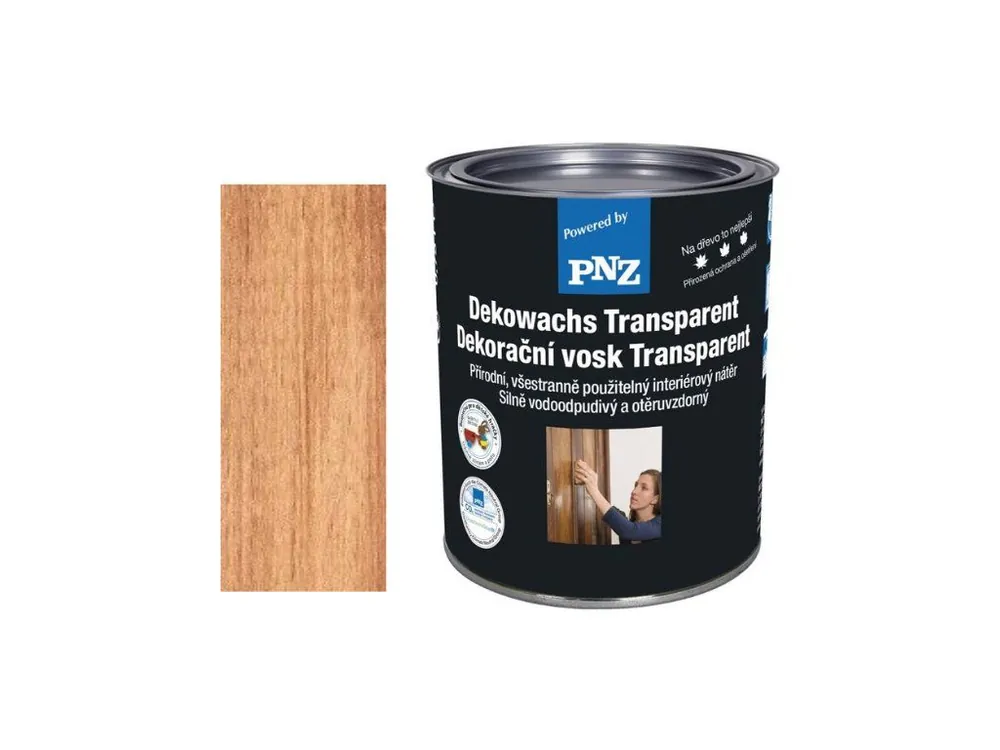 Speciální Cena PNZ Dekorační vosk Transparent 0,75l Odstín: Nussbaum - ořech