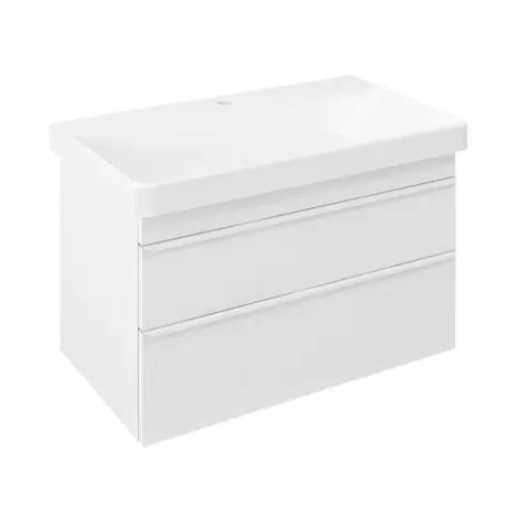 SAPHO | SITIA |  umyvadlov&aacute; skř&iacute;ňka 75,6x50x44,2cm | 2xz&aacute;suvka | b&iacute;l&aacute; mat Cenově Výhodný