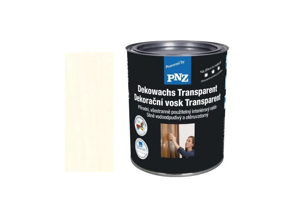 Cenová Bomba PNZ Dekorační vosk Transparent 0,75l Odstín: Weiss - bílý