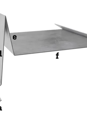 Autentický Měď tl. 0,55 mm - Závětrná lišta spod r.š. 250