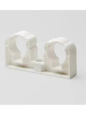 Nová Kolekce Příchytka plastová dvojitá 2x25 pro PPR