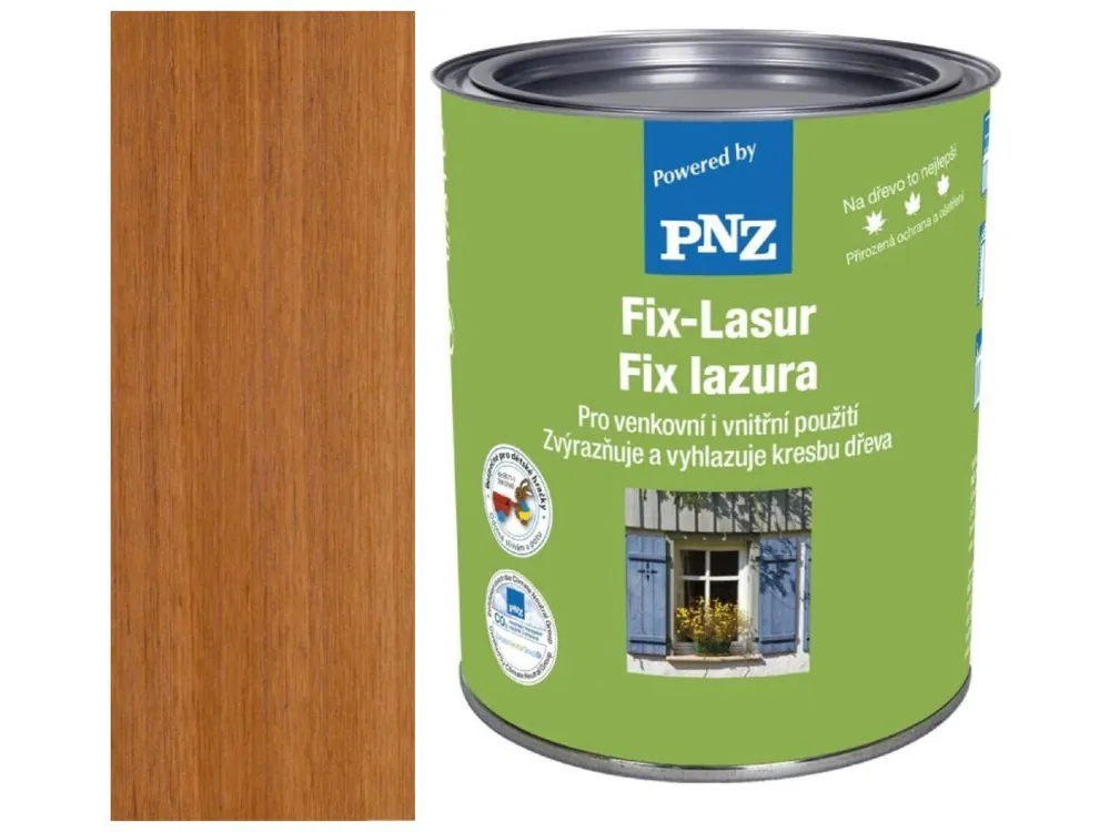 Speciální Cena PNZ Fix-Lazur 10 L Odstín: Ořech <span class="product-appendix"> + dárek k objednávce nad 1000Kč</span>
