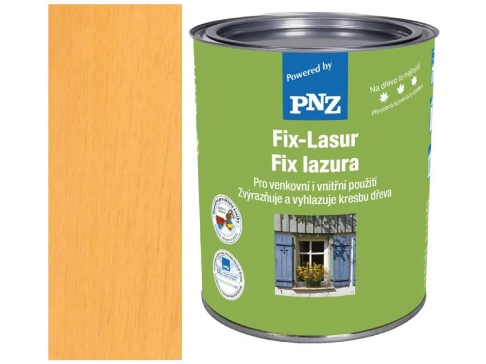 Tovární Cena PNZ Fix-Lazur 10 L Odstín: Borovice <span class="product-appendix"> + dárek k objednávce nad 1000Kč</span>