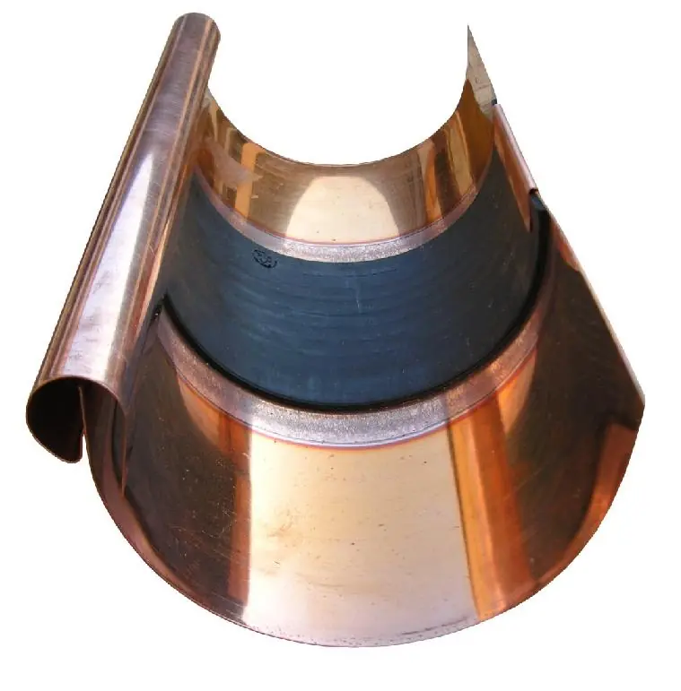 Omezená Nabídka Měděné žlaby r.š. 280 mm - Žlabová dilatace