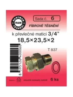 Poslední Šance Hartman Sada č. 6: sada fíbr.těs.matky - 3/4"-18.5x23.5x2 - 6x1099