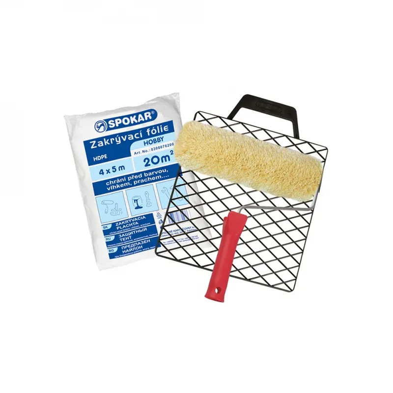 Malířská souprava Spokar 250 mm (váleček+držák+mřížka+folie) Aktuální