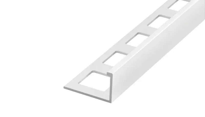 Lišta ukončovací Peli 10 mm/2,5 m PVC bílá Autentický