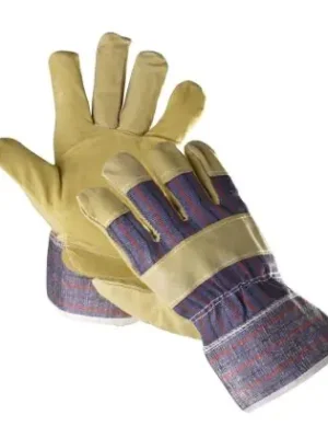 Novinka Rukavice žluté prsty vel. 10,5" TERN