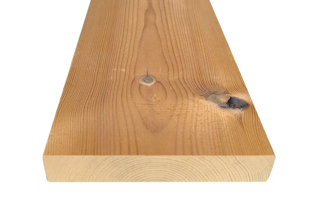 Akční Cena Prkno terasa 26x117x4200mm termo borovice hladká/hladká