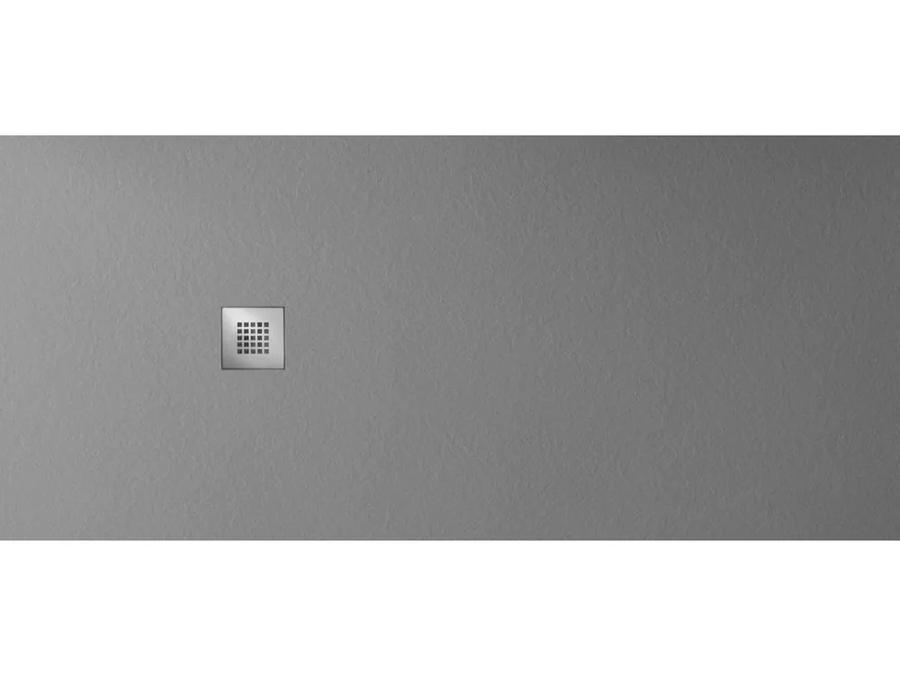 MITIA sprchová vanička z litého mramoru, obdélník 200x90cm, šedá Must-Have