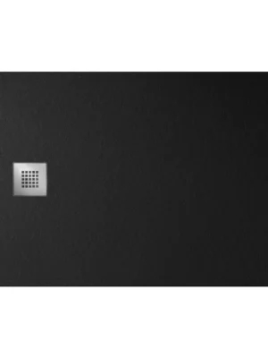 Víkendová Akce MITIA sprchová vanička z litého mramoru, obdélník 200x90cm, černá