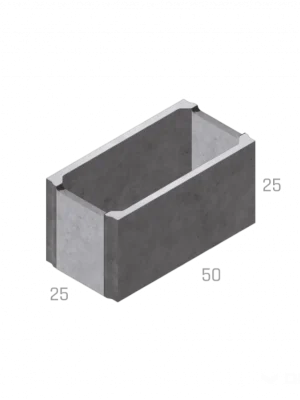 Ztracené bednění Diton T25 500x250x250 mm (40 ks/pal.) Ihned K Objednání