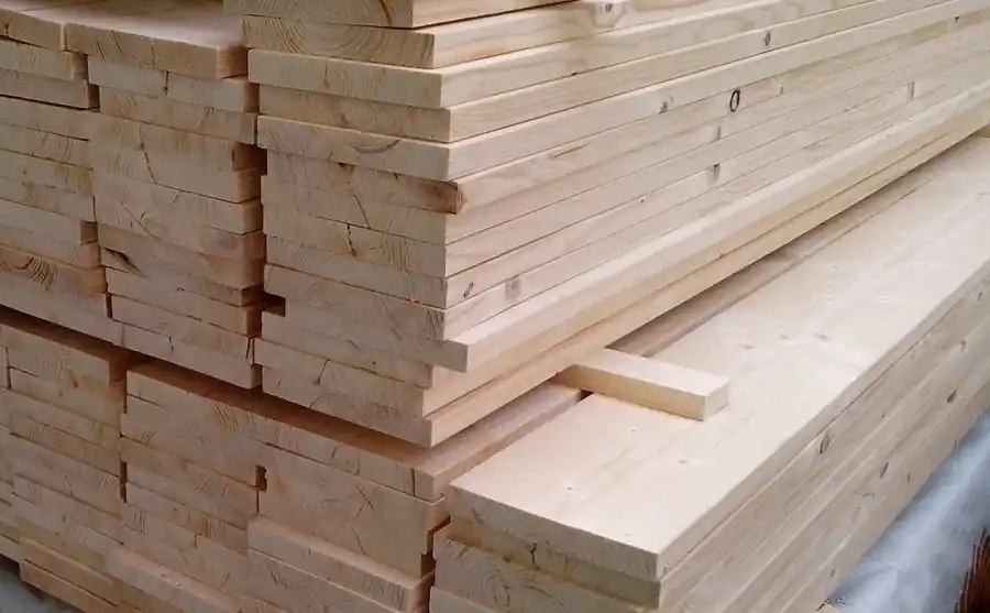 Prkno hoblované 19x100x4000mm modřín AB Nejlepší Volba