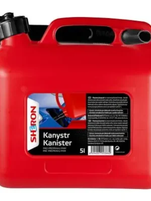 Top Prodej SHERON Kanystr na PHM 5 lt červený