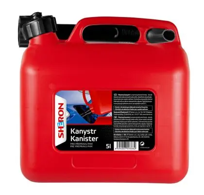 Top Prodej SHERON Kanystr na PHM 5 lt červený