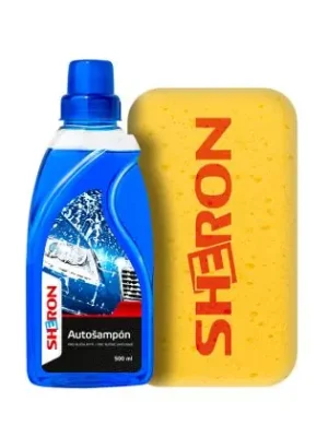 SHERON Autošampon 500 ml + houba Super Cena
