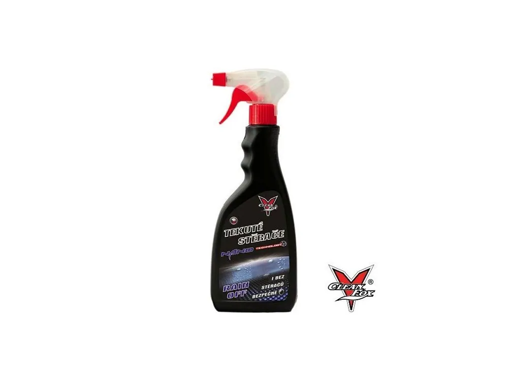 Časově Omezené CLEANFOX® Tekuté stěrače NANO, 400 ml s rozprašovačem