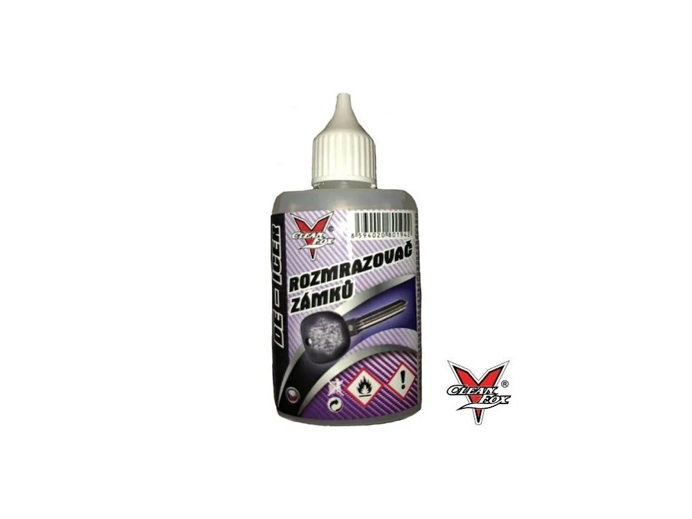 Speciální Cena CLEANFOX® Rozmrazovač zámků, 50 ml