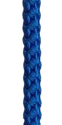 Lano pletené modré 80 m, PPV, 18 mm, dvojitý oplet Expresní Doručení