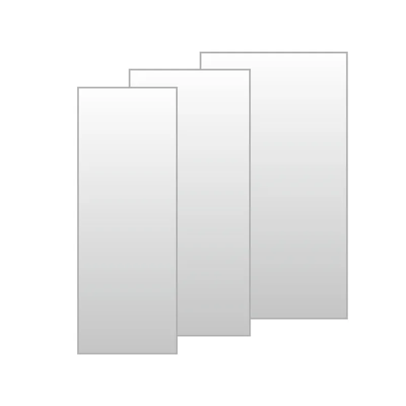 Aktuální Mereo Mistica pevný díl skleněný, 100x190 cm, sklo Chinchilla 6 mm, rámový - chrom ALU