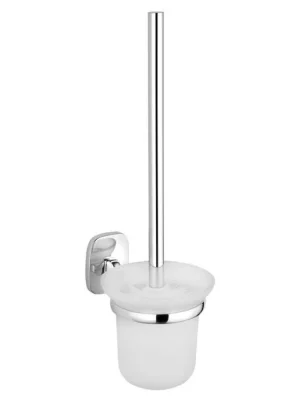 Vrácení Zdarma Aqualine RUMBA WC štětka závěsná, mléčné sklo, chrom RB108