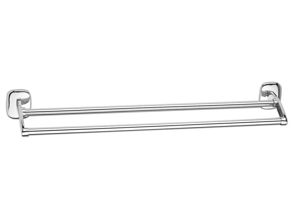 Aqualine RUMBA dvojitý držák ručníků 600mm, chrom RB111 Dokud Zásoby Vydrží
