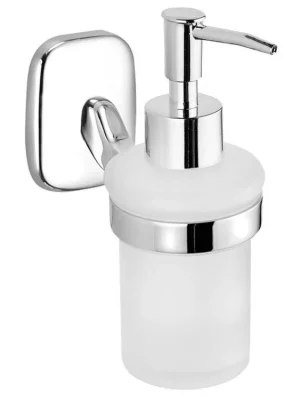 Nízká Cena Aqualine RUMBA dávkovač mýdla 160ml, mléčné sklo, chrom RB119