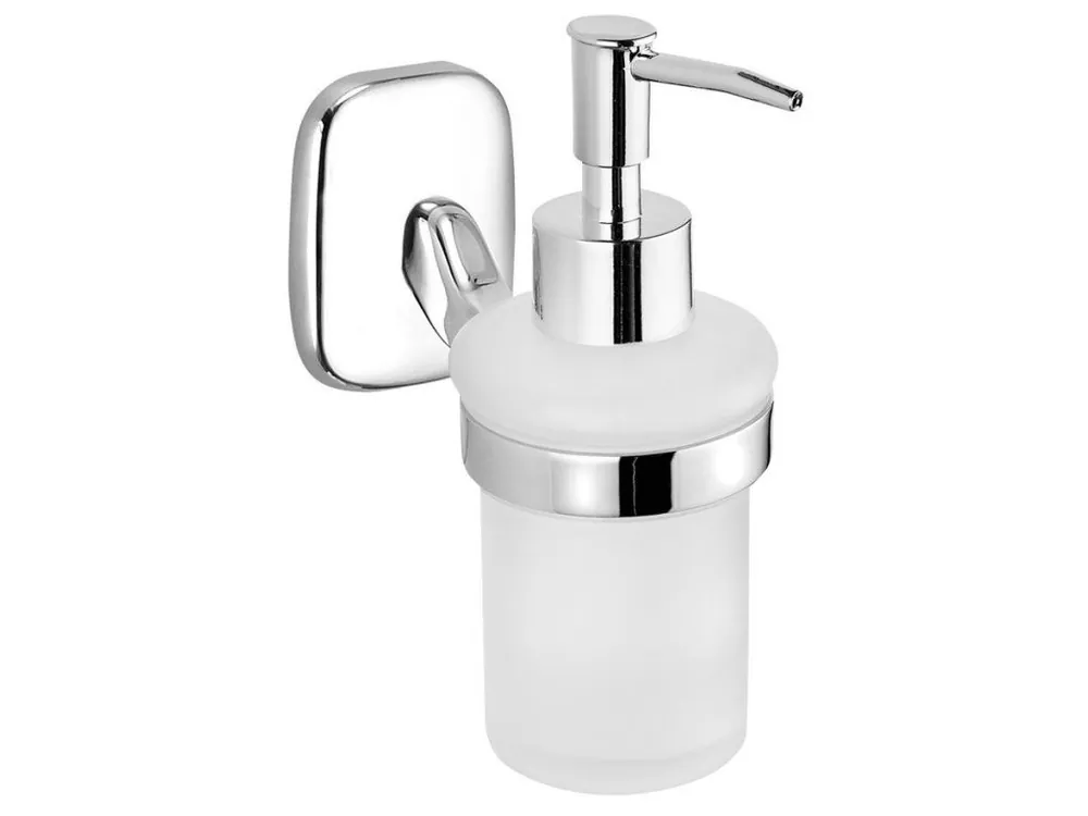 Nízká Cena Aqualine RUMBA dávkovač mýdla 160ml, mléčné sklo, chrom RB119