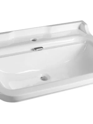 Cenová Bomba Sapho WALDORF keramické umyvadlo 80x55cm, bílá 4141K1