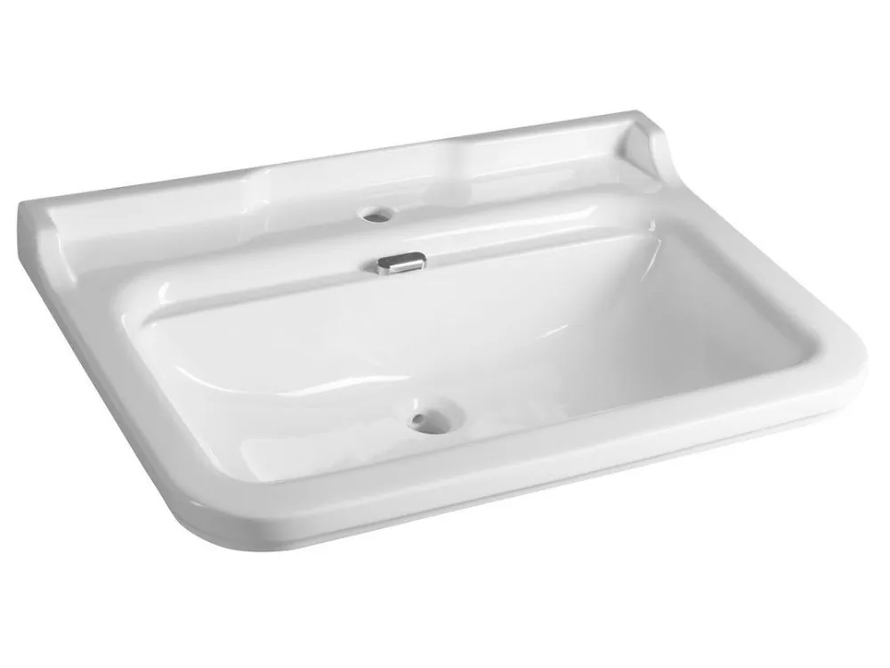 Cenová Bomba Sapho WALDORF keramické umyvadlo 80x55cm, bílá 4141K1