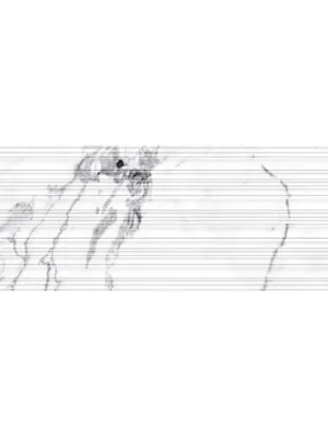 BROUSSARD gris | decor lines | 30x90 | 01S | lesk | rekt Levný