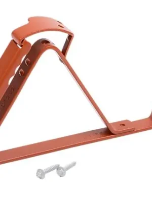 Mřížové sněhové zábrany - Držák sněhové zábrany - Terrracotta matná Cenová Bomba