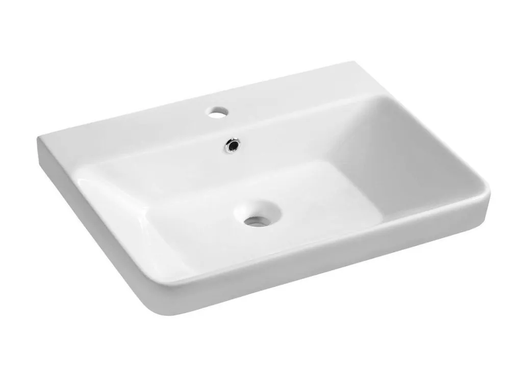 Sapho THALIE 60 keramické umyvadlo nábytkové 60x46cm, bílá TH11060 Jen Po Omezenou Doba