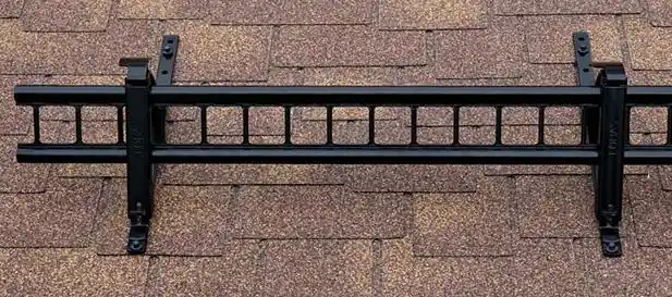 Mřížové sněhové zábrany - Držák sněhové zábrany - Vínově červená Jen Po Omezenou Doba