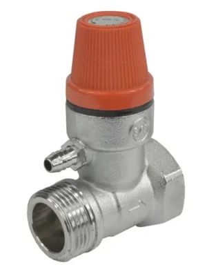 Pojistný ventil k bojleru 3/4" - 6 bar, vnitřní vnější závit - se zpětnou klapkou Omezená Nabídka